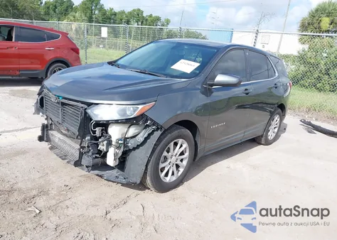 2018 Chevrolet Equinox Lt z USA, uszkodzony, nr VIN 3GNAXJEV7JS555829